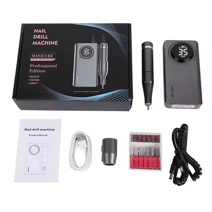 Taladro de uñas profesional Pro Drill 35000 RPM
