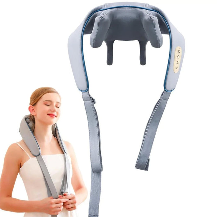 Shiatsu, masajeador inalámbrico para cuello y hombros