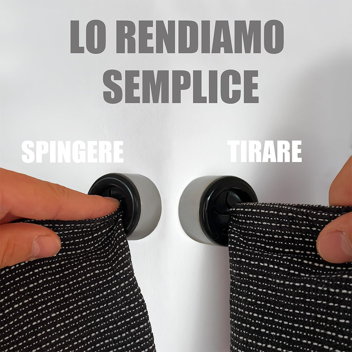 Portasciugamani Adesivi Senza Fori