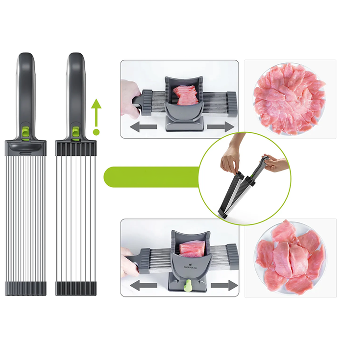 Cortadora manual de carne fresca