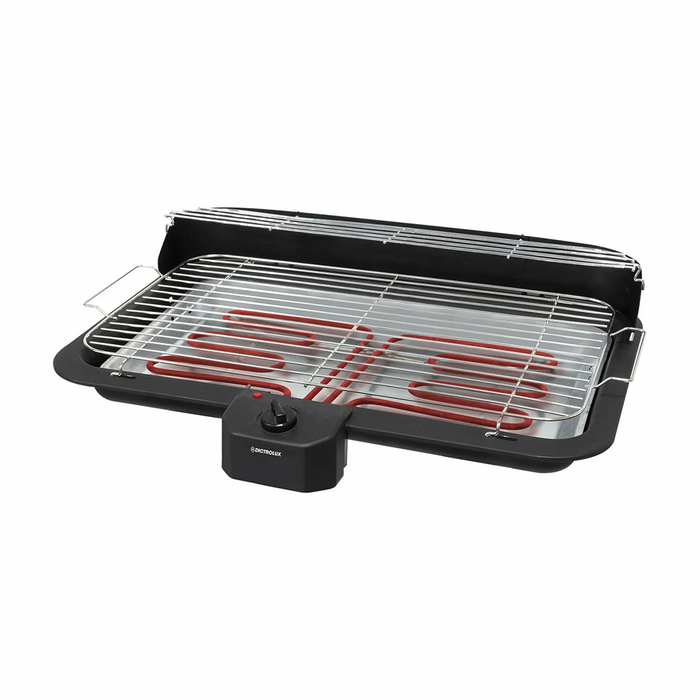 Barbecue Elettrico 2 in 1 2200W con Termostato Regolabile