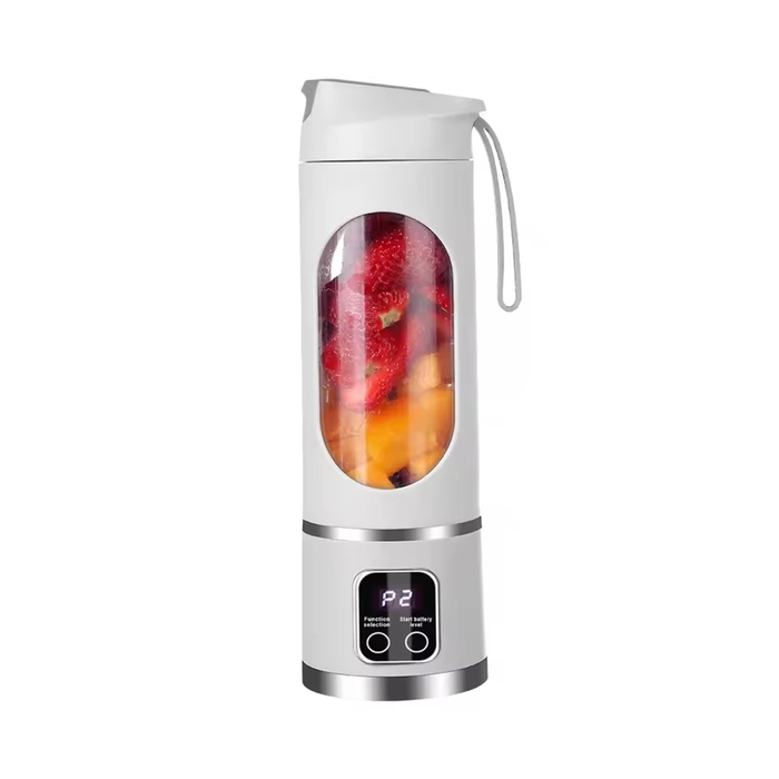 BlendPro Go, batidora portátil recargable por USB de 450 ml con 12 cuchillas