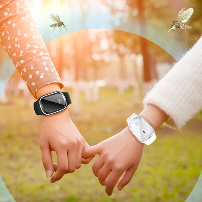 Braccialetto Ultrasuoni Antizanzare Ricaricabile