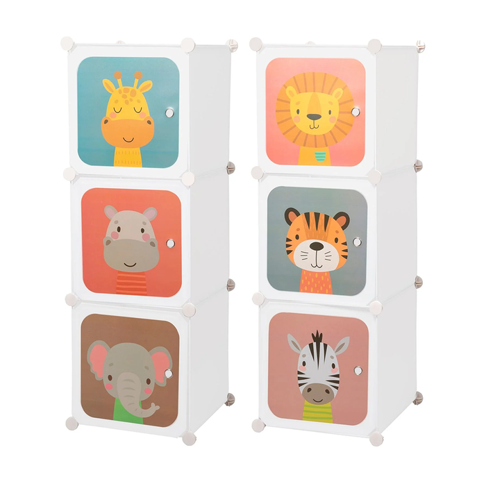 Set de 3 contenedores ahorradores de espacio Baby Cute