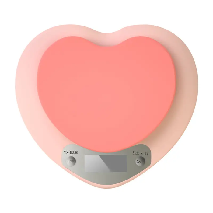 Bilancia Digitale da Cucina ad Alta Precisione a Forma di Cuore