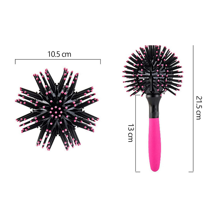 Cepillo redondo 3D Bomb Brush