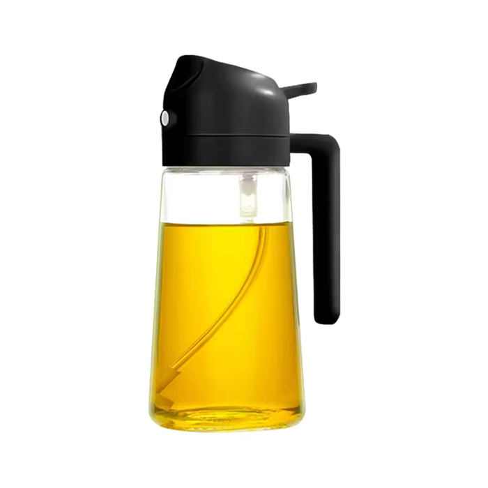 Botella rociadora de aceite 2 en 1