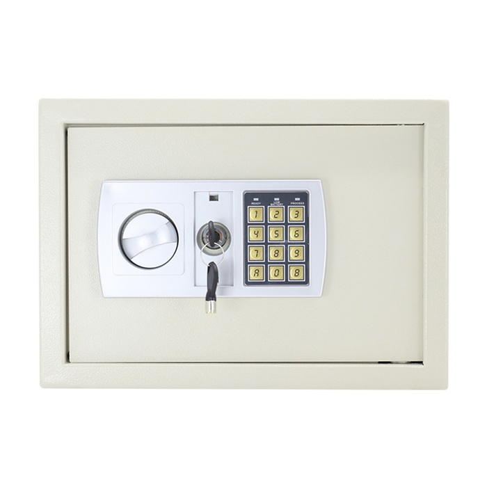 Cassaforte Digitale Acciaio Antifurto con PIN e Chiavi
