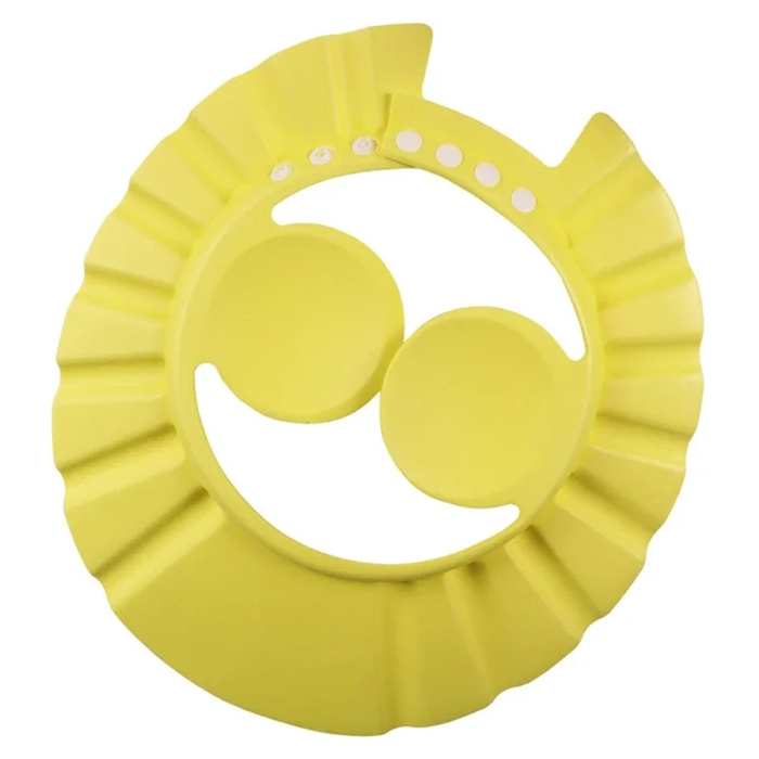 Cappellino Regolabile per Bagnetto Protezione Occhi e Orecchie