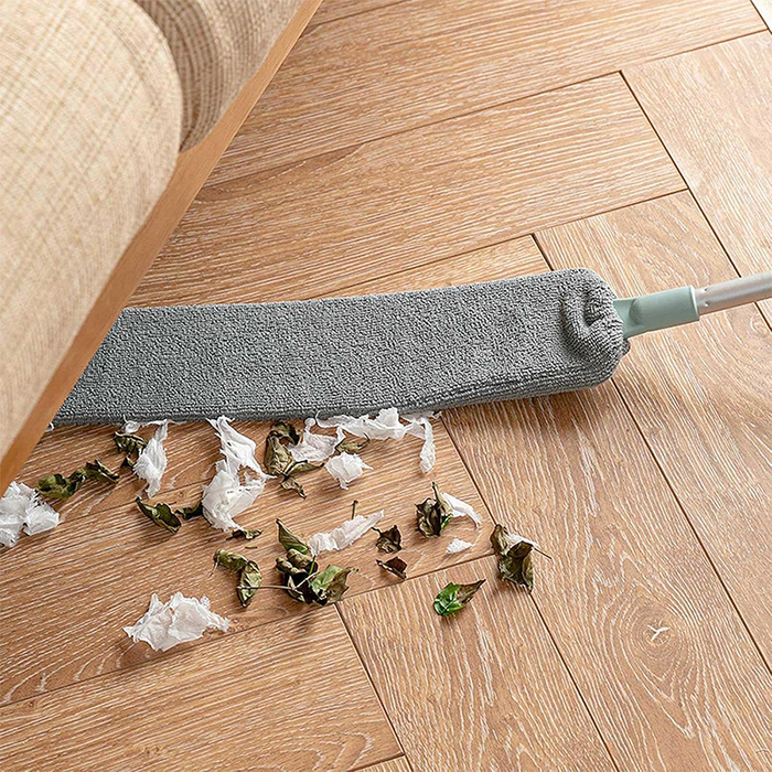 Recogedor de polvo plegable y ajustable