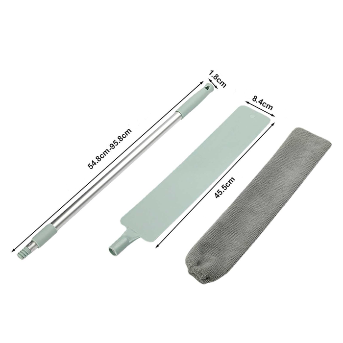 Recogedor de polvo plegable y ajustable