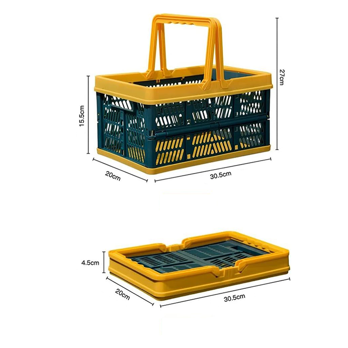 Cesta de almacenamiento plegable multiusos