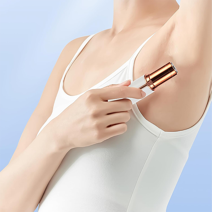 Depiladora facial recargable