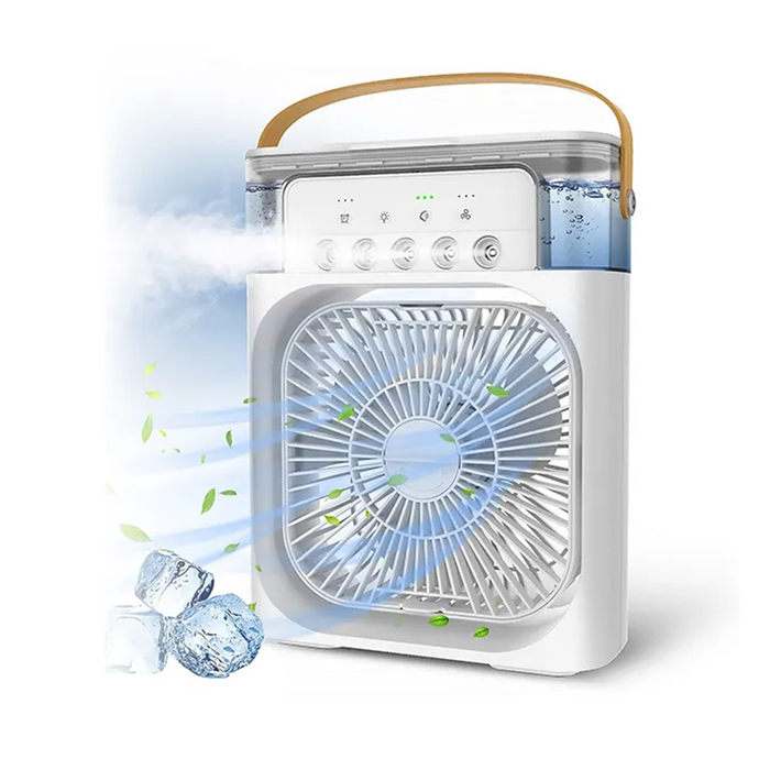 Acondicionador de aire de diseño con ventilador y temporizador