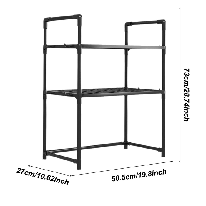 Estante de cocina de 3 niveles