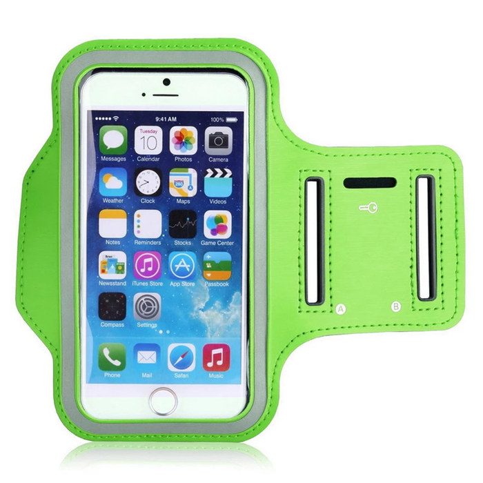 Brazalete deportivo con soporte para teléfono móvil