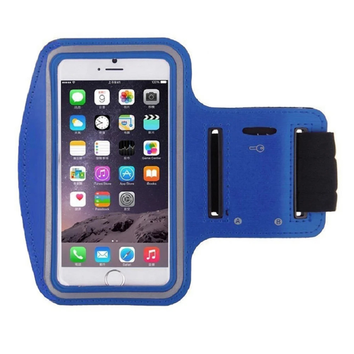 Brazalete deportivo con soporte para teléfono móvil