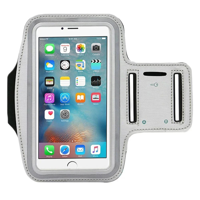 Brazalete deportivo con soporte para teléfono móvil