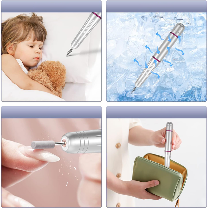 Taladro de uñas portátil