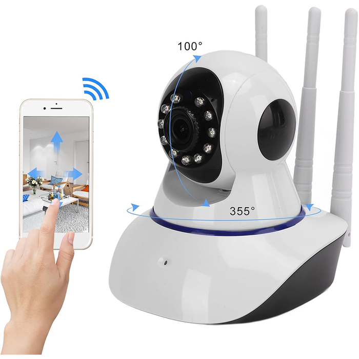 Cámara de seguridad inteligente GuardianView con vista de 360°