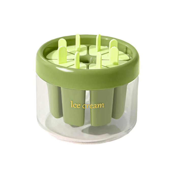 Molde para hacer paletas de hielo con recipiente