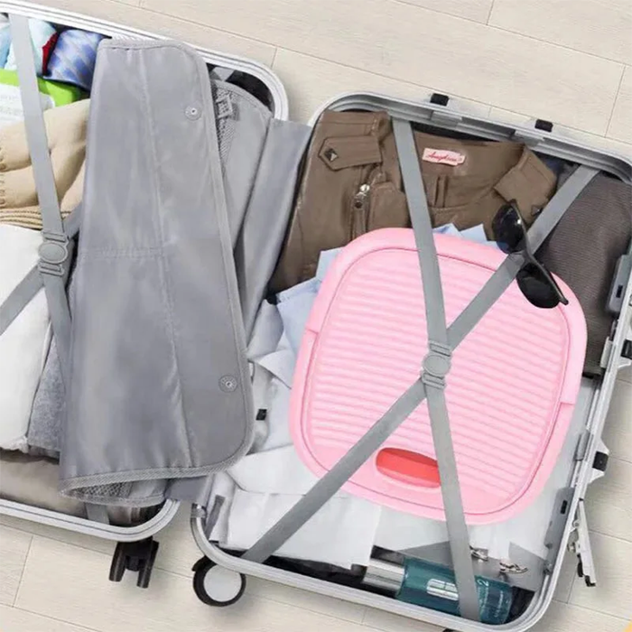 Lavatrice Pieghevole Portatile per Campeggio e Viaggi