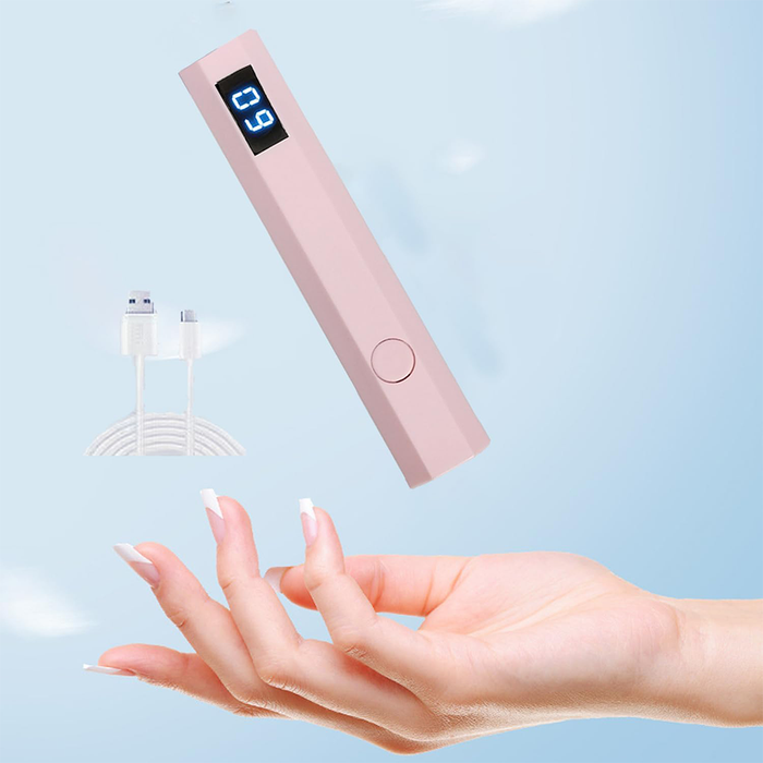 Lámpara UV portátil en barra para uñas