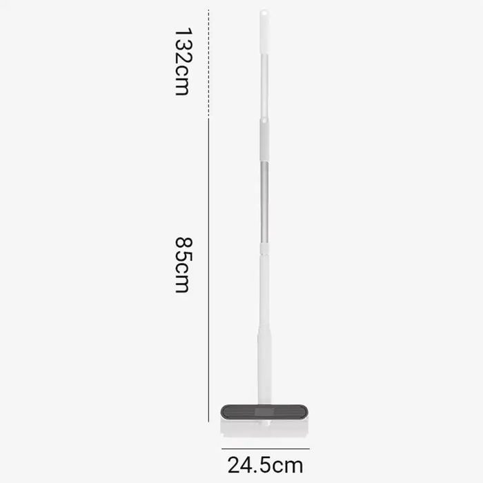 Limpiacristales telescópico 3 en 1 con pulverizador y depósito integrado