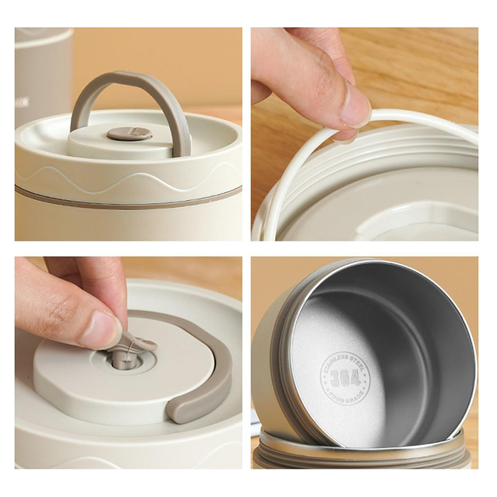 Lunch Box con Contenitori Termici e Borsa per il Trasporto