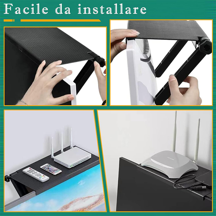 Mensola Ripiegabile per Monitor e TV