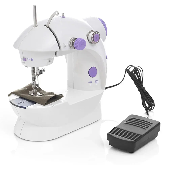 Máquina de coser eléctrica portátil