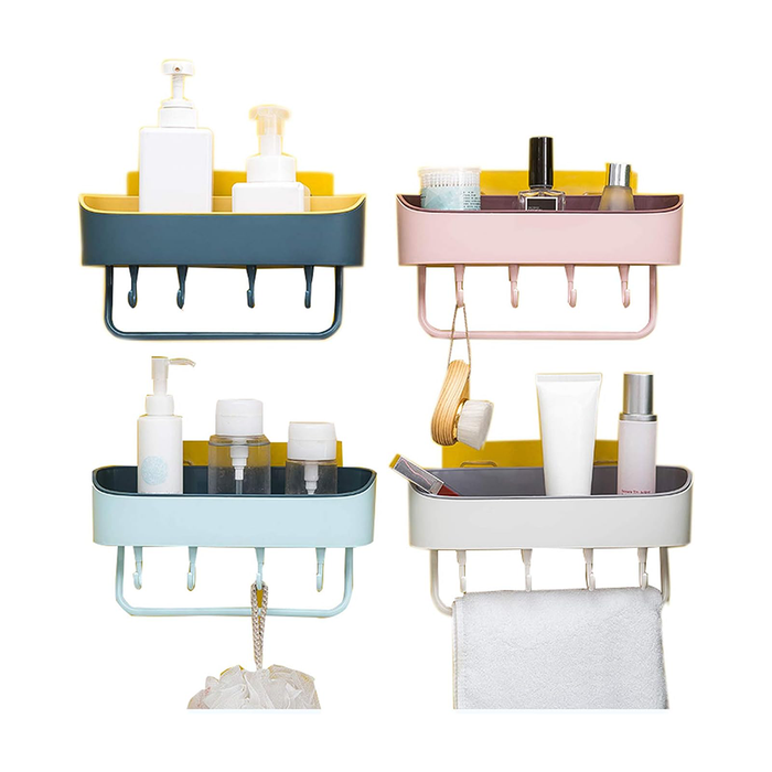 Estante de pared adhesivo multifuncional