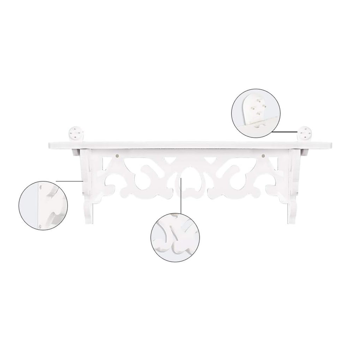 Mensole da Parete Eleganti, Set da Tre