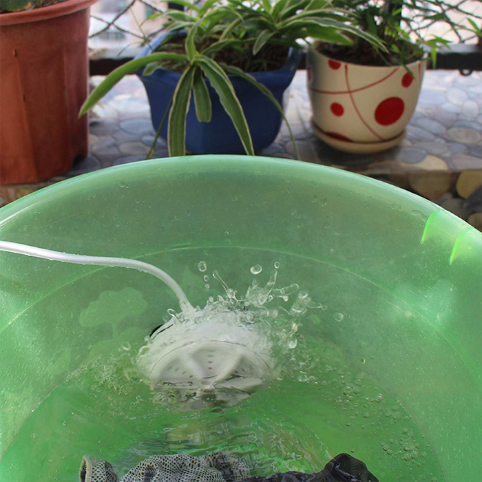 Mini lavadora portátil con rotación turbo