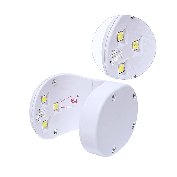 Mini lámpara UV para uñas de 9 W