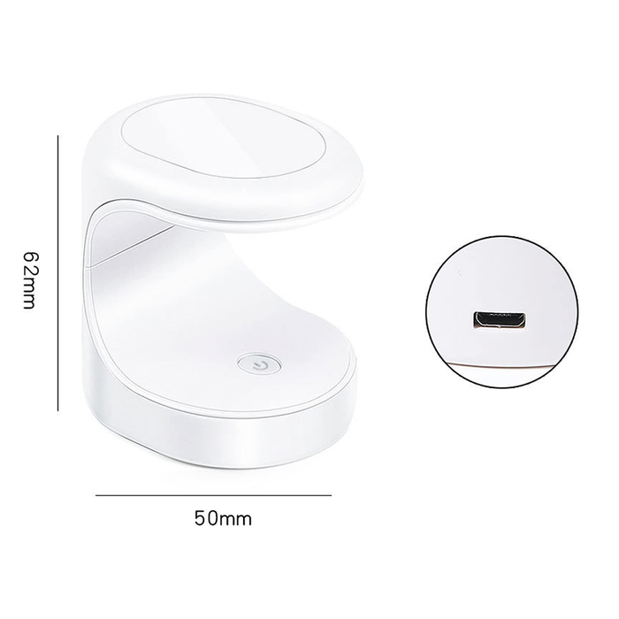 Mini lámpara UV para uñas de 9 W