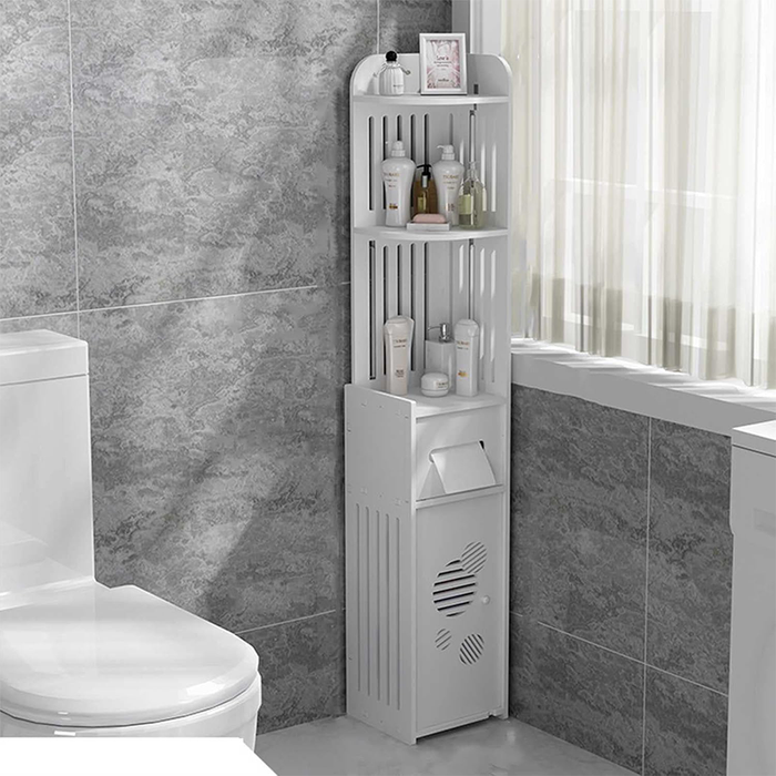 Mobile da Bagno Salvaspazio Angolare