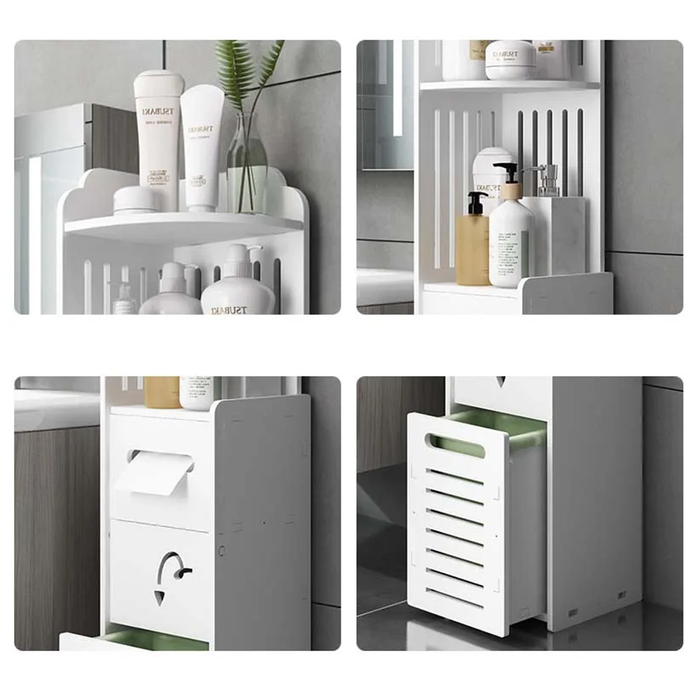Mobile da Bagno Salvaspazio Angolare