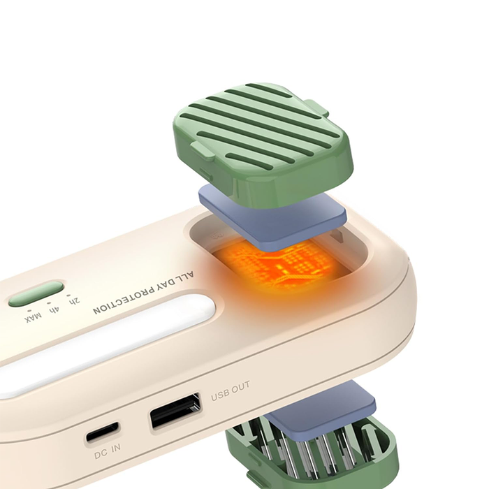 Repelente de mosquitos y banco de energía 2 en 1 MosquiCharge