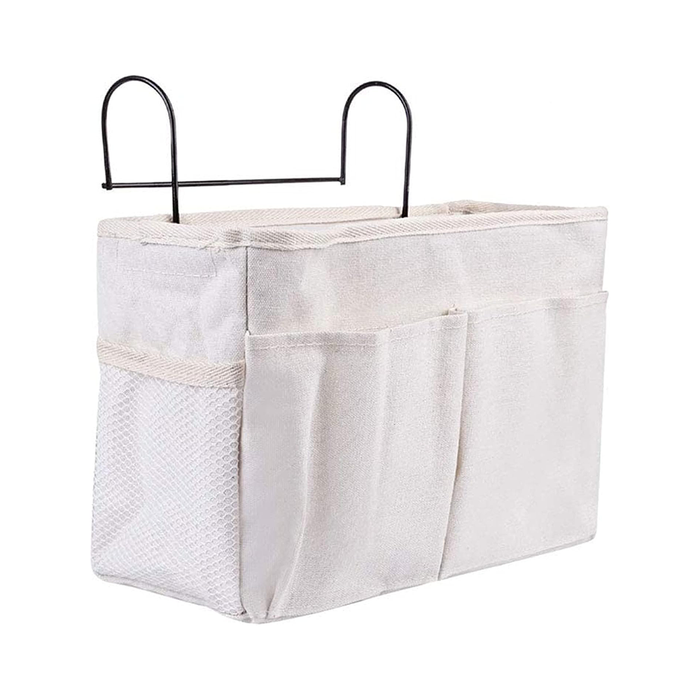 Organizer Multi-Tasca da Letto in Tela
