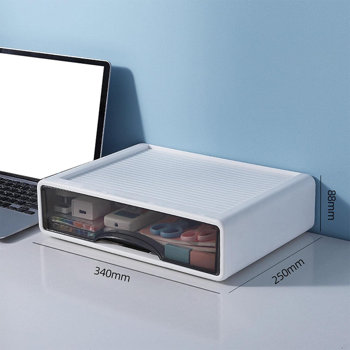 Organizador de almacenamiento modular con cajones