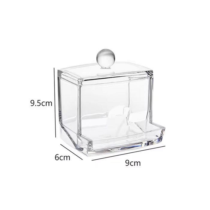 Organizador transparente de cosméticos y joyas