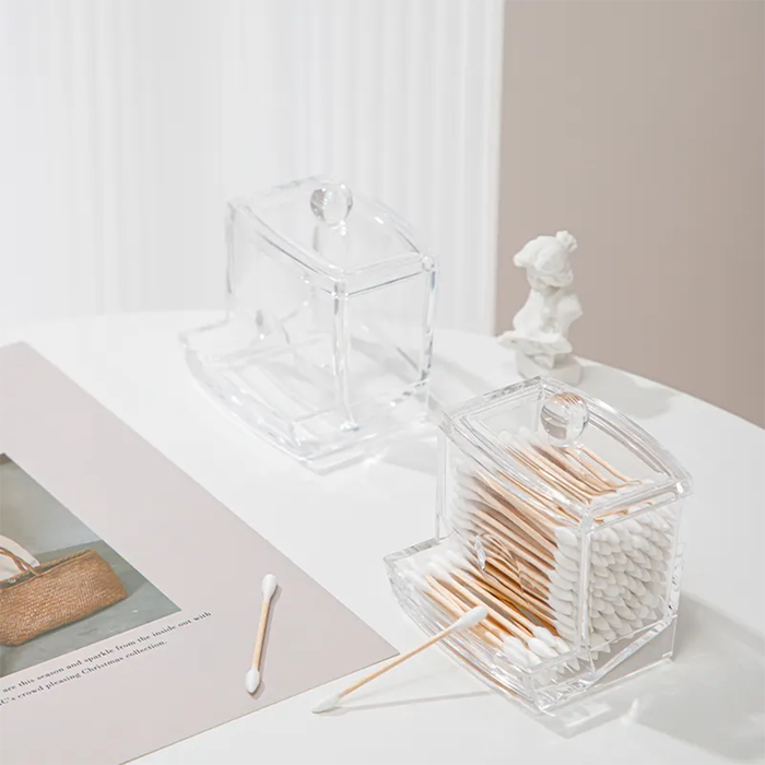 Organizador transparente de cosméticos y joyas