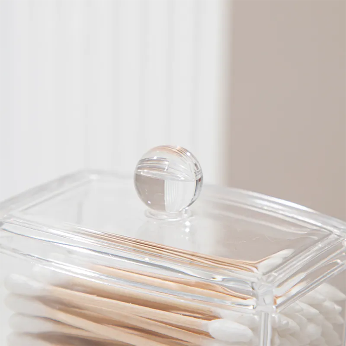 Organizador transparente de cosméticos y joyas