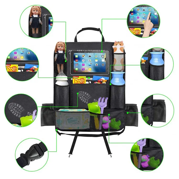 Organizador del asiento trasero del coche