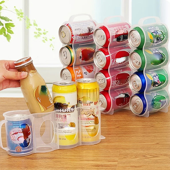 Organizador de latas para refrigerador