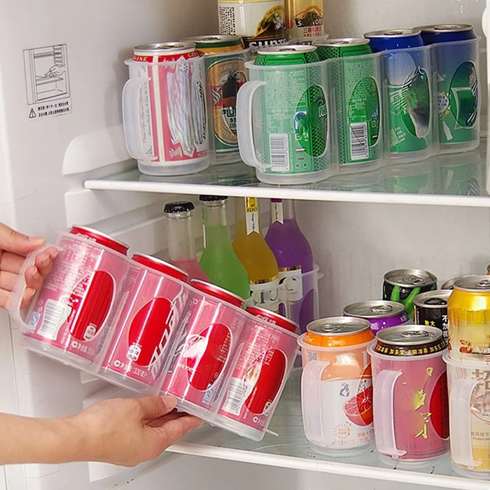 Organizador de latas para refrigerador