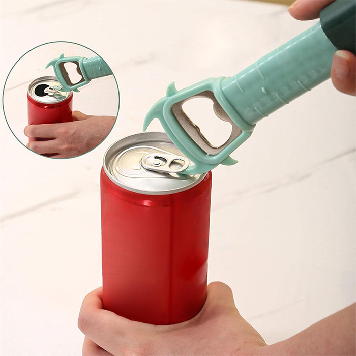 Pelador de patatas multifuncional 7 en 1 con rallador y abrebotellas