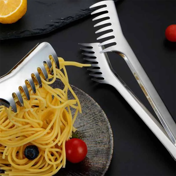 Pinzas para pasta con resorte de 19 cm