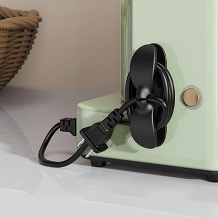 Juego de tres organizadores de cables voluminosos